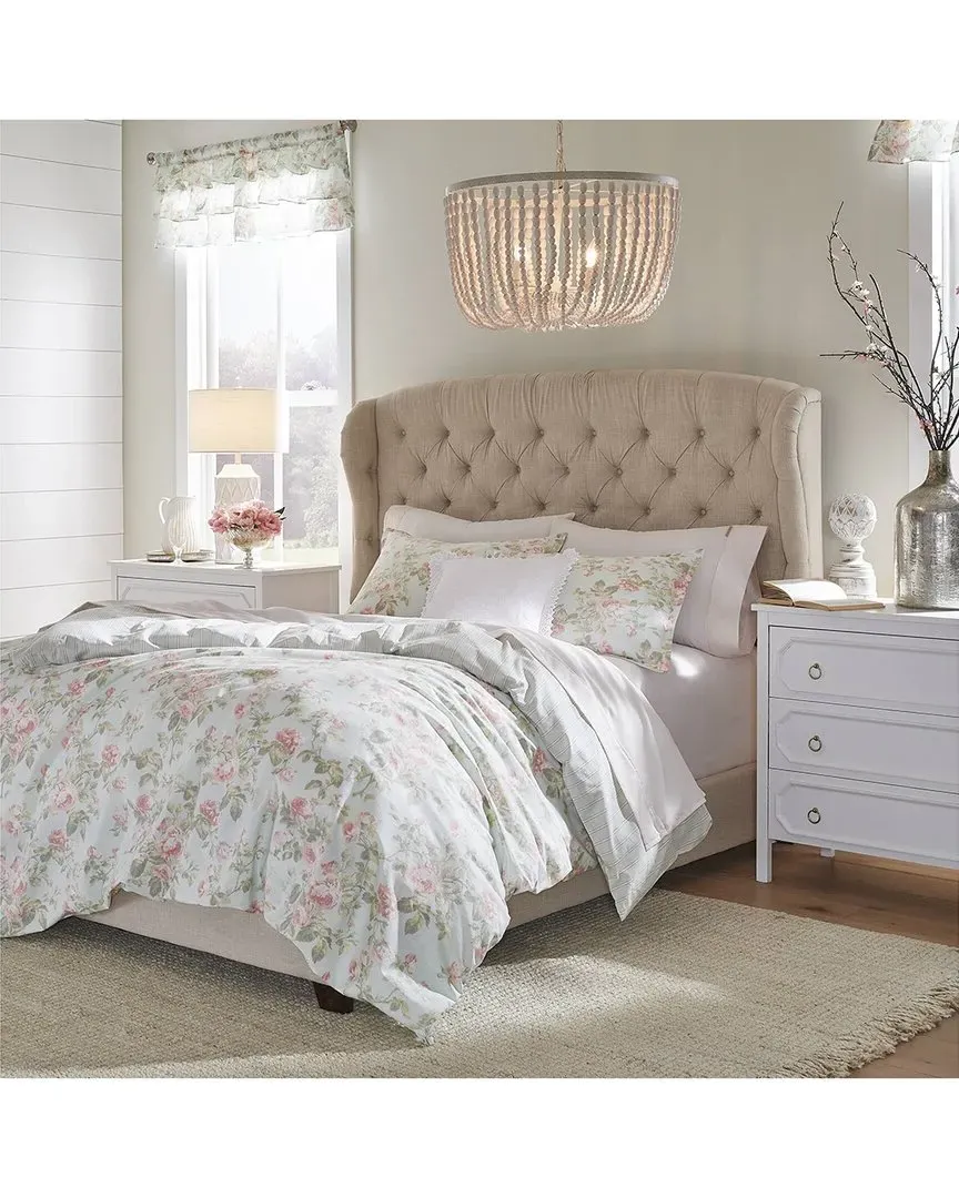 Madelynn 3-Piece Duvet Set - Duck Egg, Cotton image