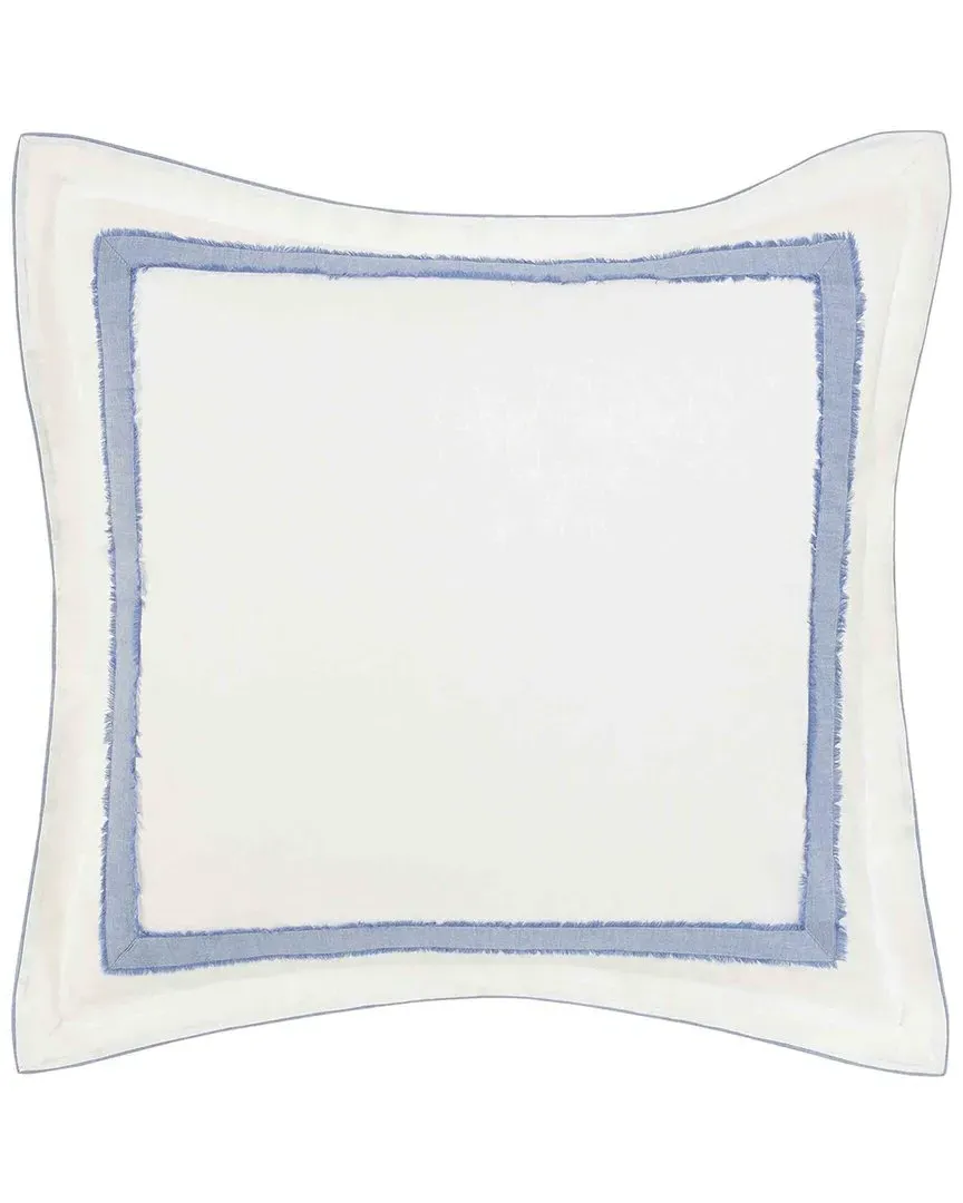 Mila European Sham - Blue, Linen-Blend image