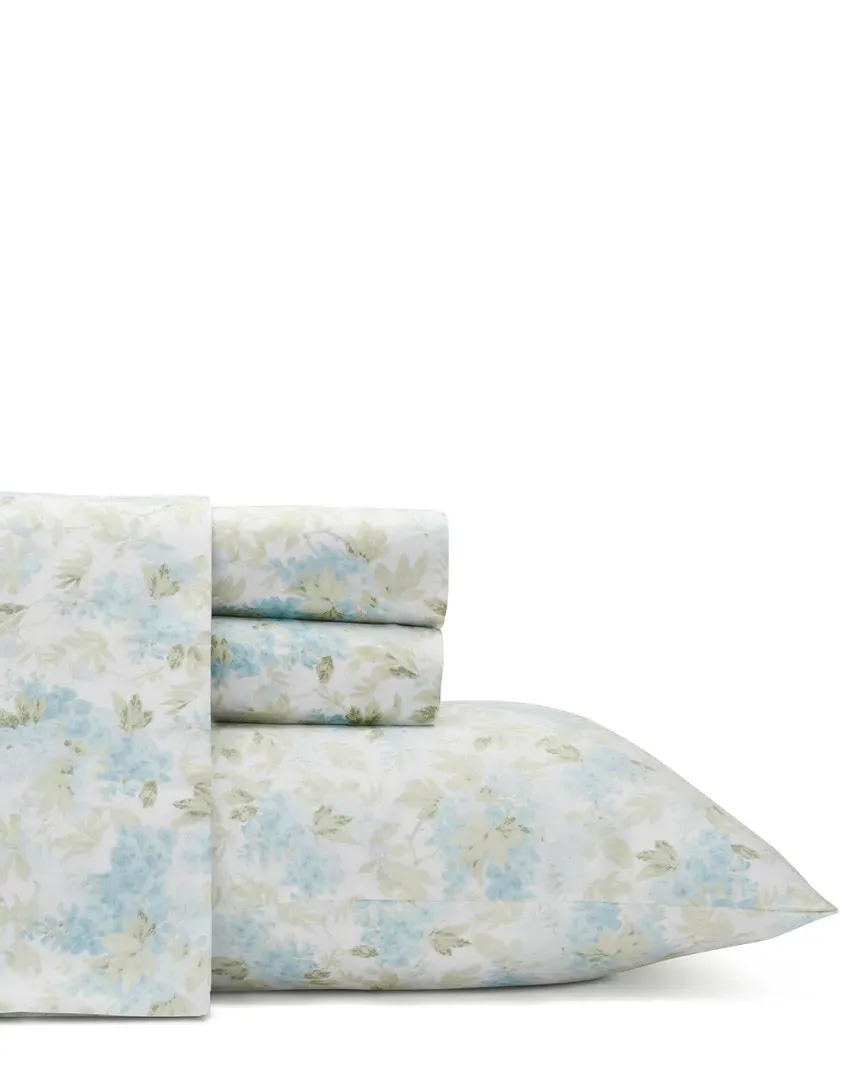 Rena Cotton Sheet Set - Turquoise image