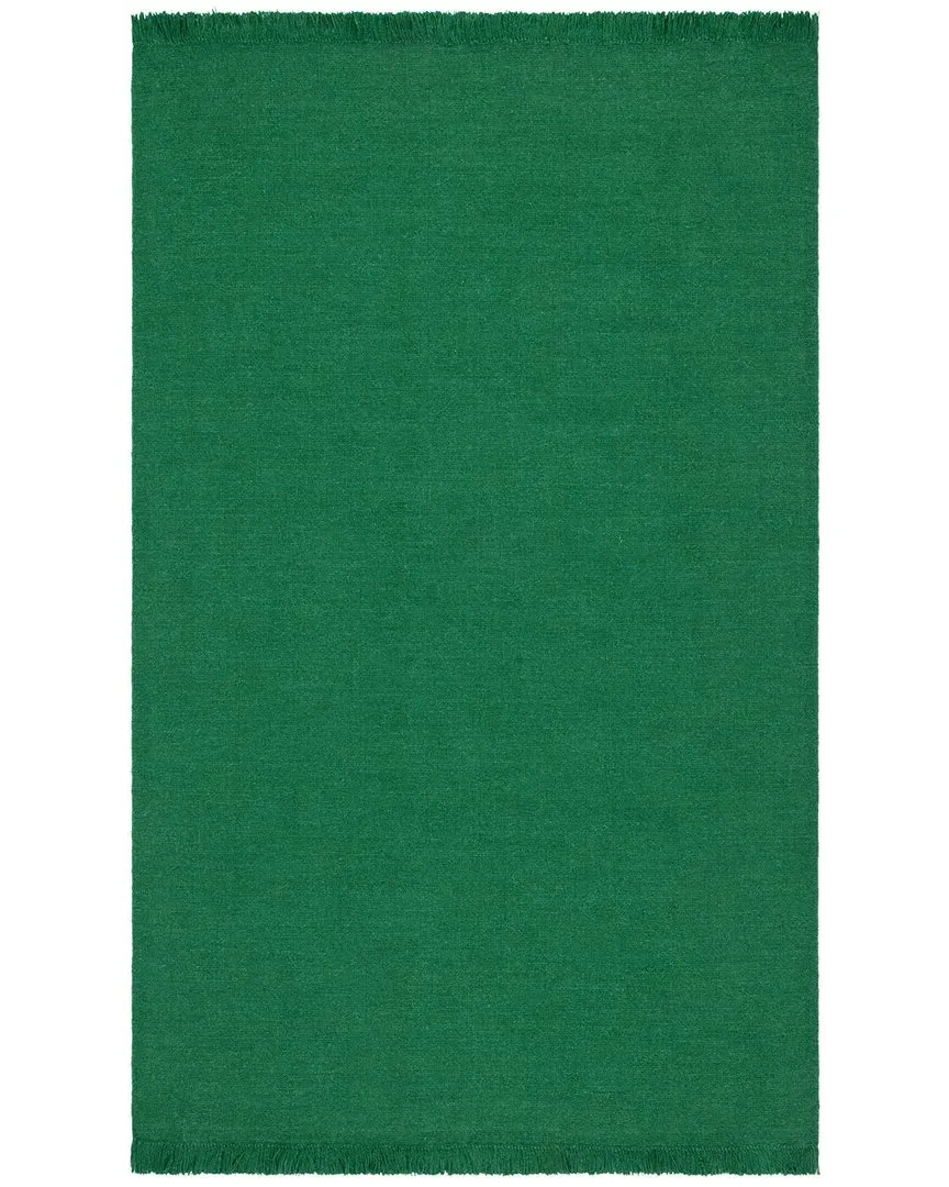 Glenville Hand Loomed Rug - Green, Wool-Blend