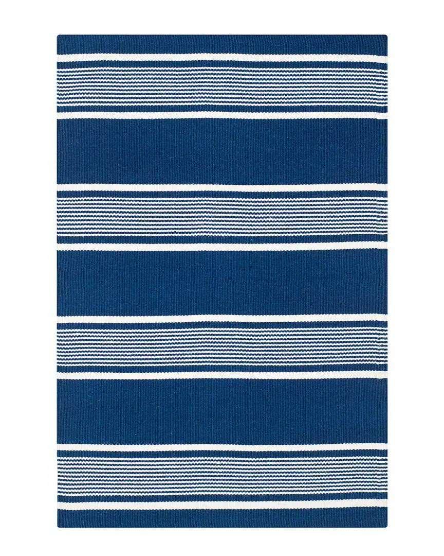 Hanover Stripe Rug - Navy, Polyester