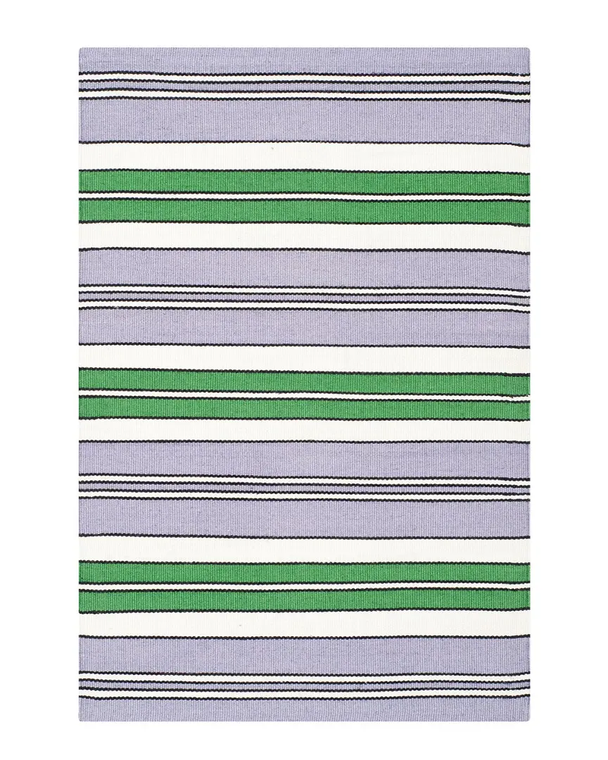 Leopold Stripe Rug - Lilac, Polyester