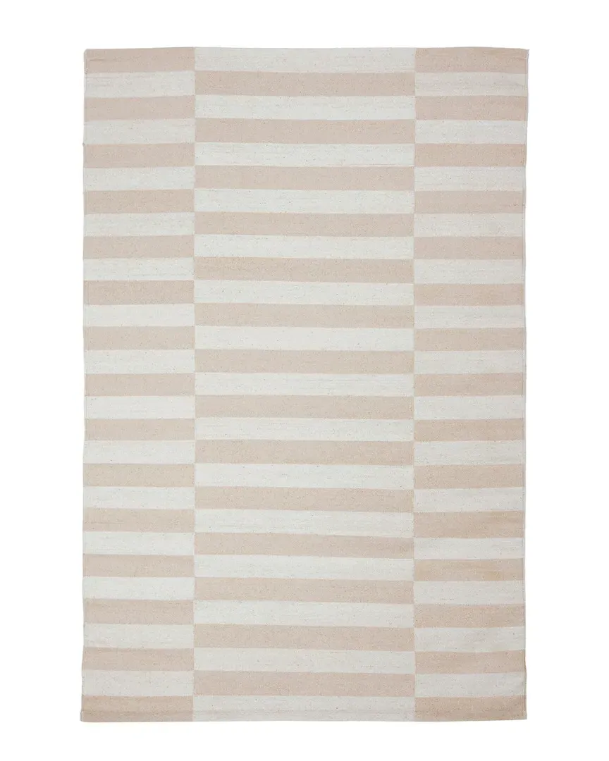 Merlot Flatweave Rug - Alabaster, Cotton image