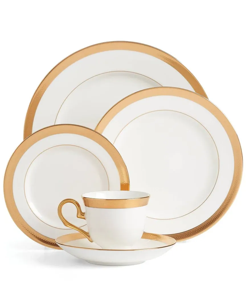 Lowell 5-Piece Place Setting - White, Bone China image