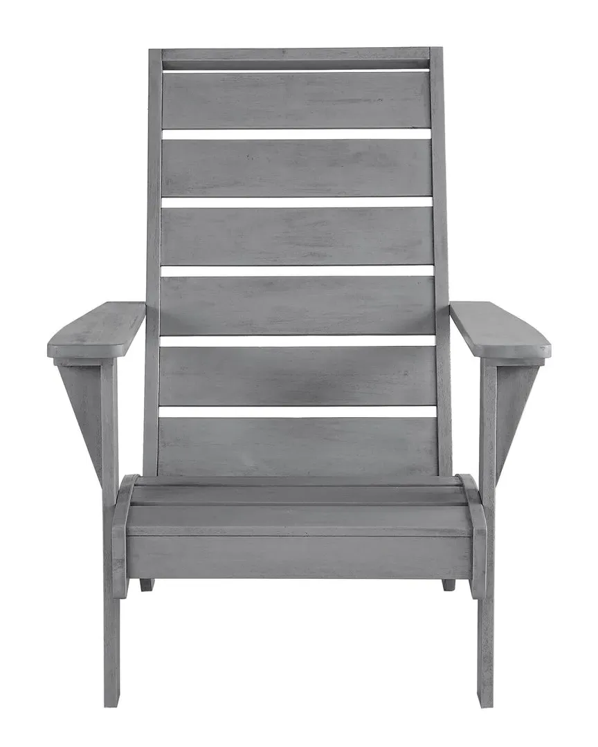 Grayson Outdoor Chair - Gray, Acacia image