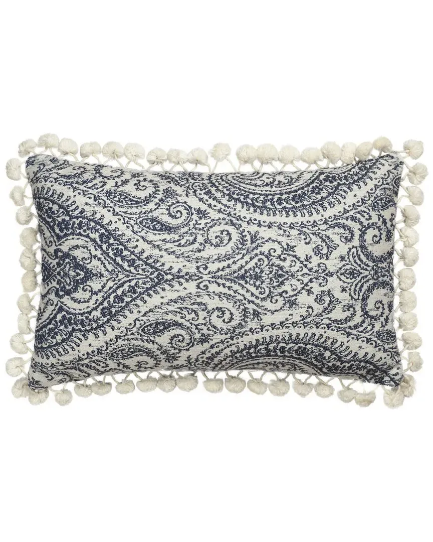 Anchor Lumbar Pillow Cover - Blue, Polyester image