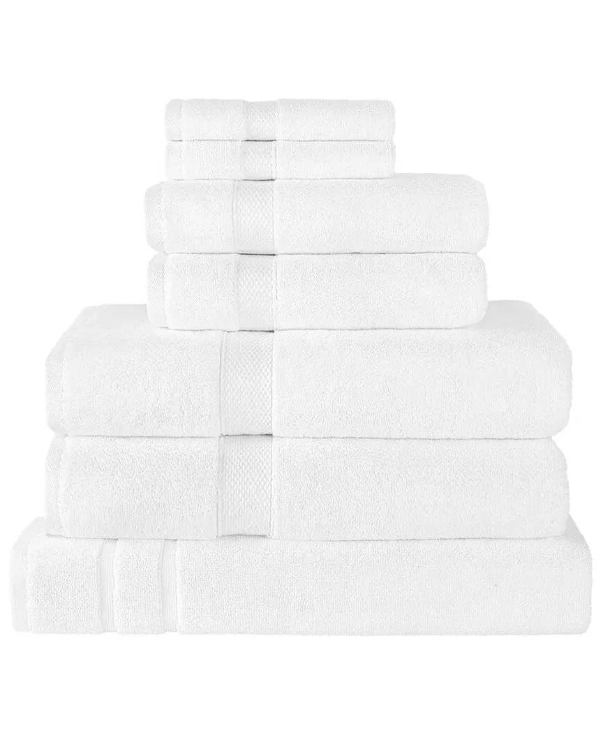 Anovia 7-Piece Towel Set - White, Turkish Cotton image