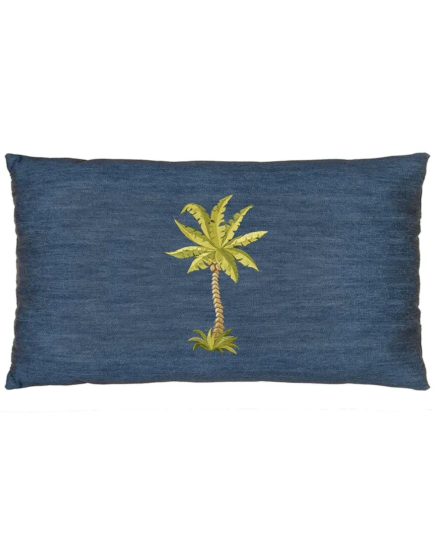 Colton Lumbar Pillow Cover - Blue, Cotton