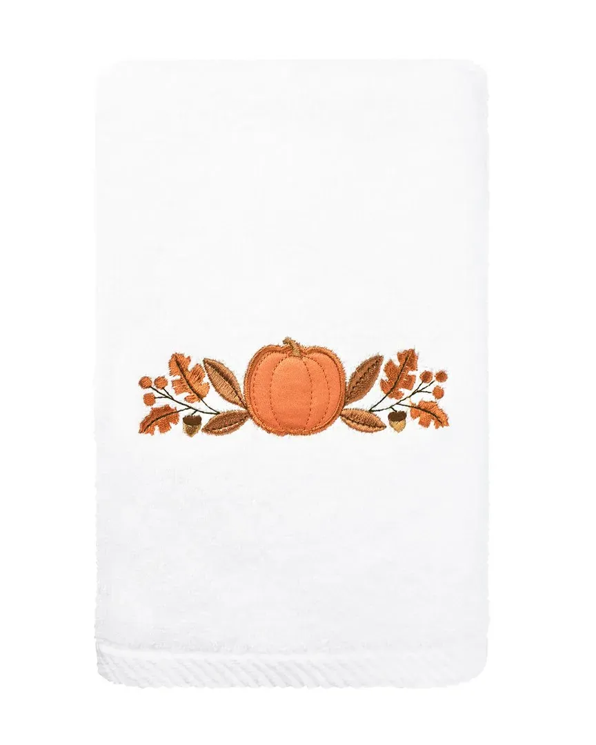 Harvest Bounty Hand Towel - White, Turkish Cotton