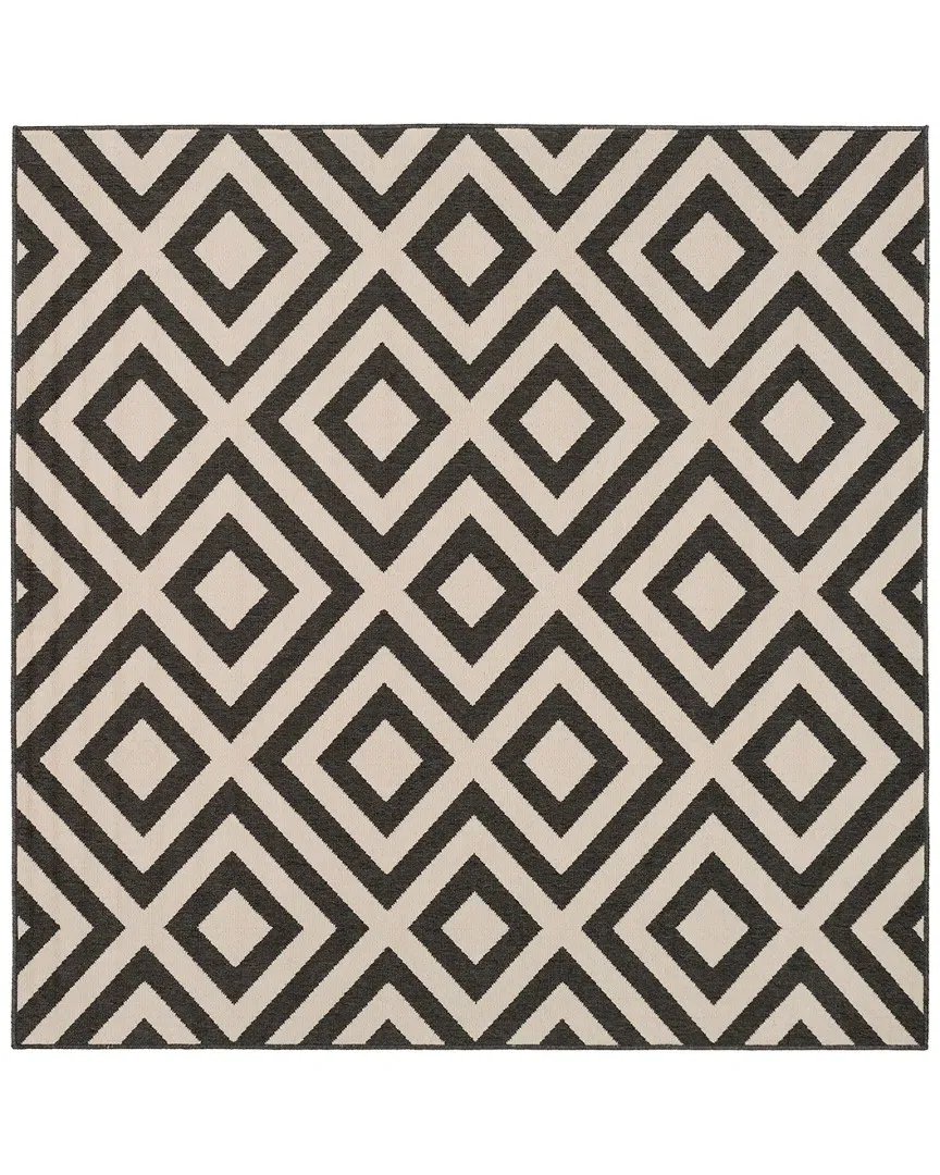 Surya Alfresco Indoor/Outdoor Rug - Black/Cream image