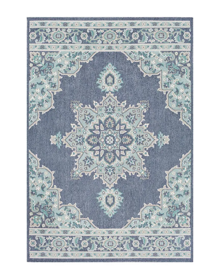 Surya Alfresco Machine Woven Rug - Charcoal, Olefin