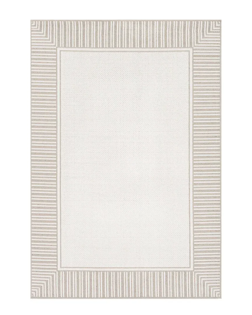 Surya Alfresco Machine Woven Rug - Taupe, Olefin
