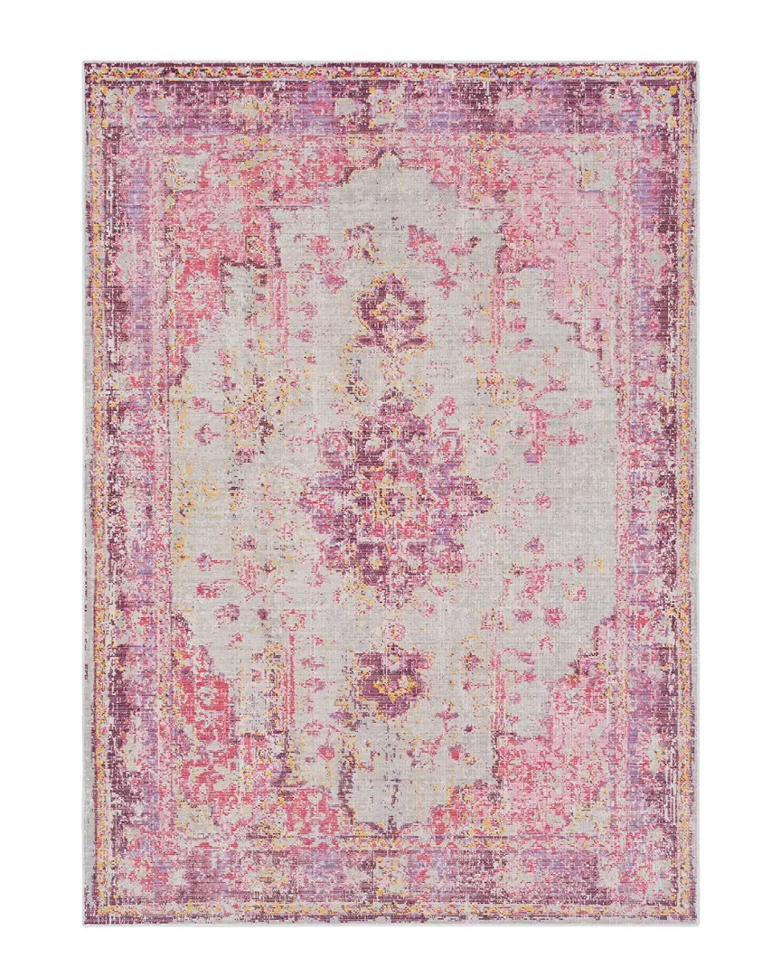 Surya Antioch Machine Woven Rug - Bright Pink, Polyester image