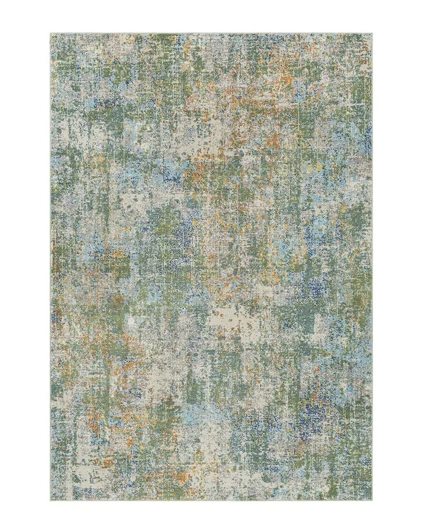 Surya Bodrum Rug - Green, Polypropylene