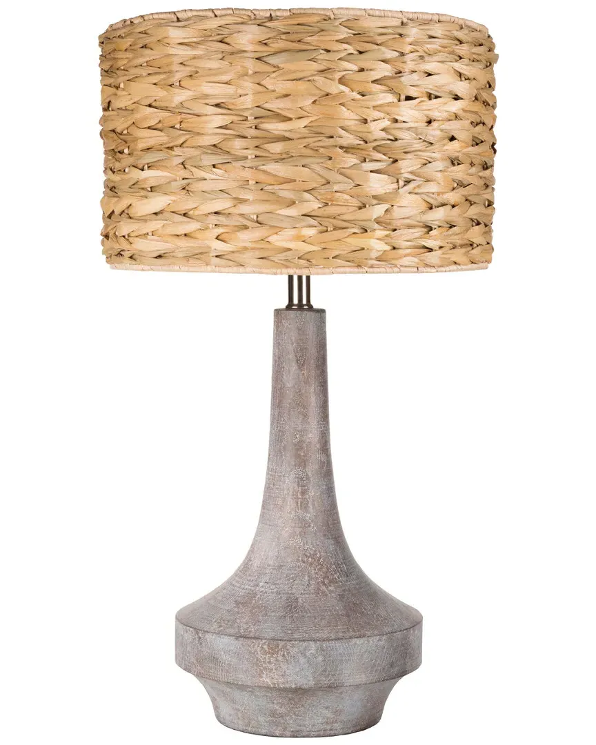 Surya Carson Table Lamp - White, Resin