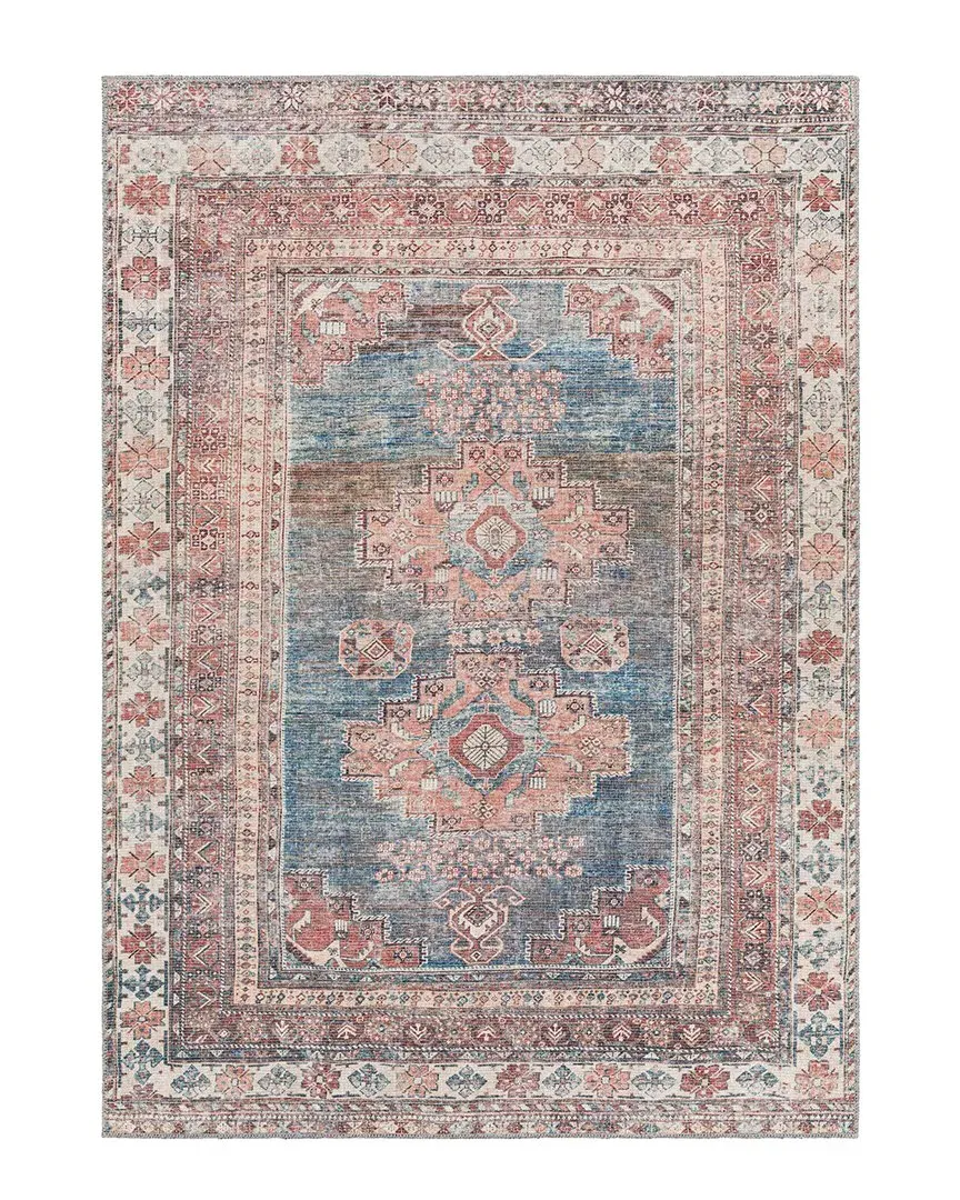 Surya Colin Washable Rug - Blue