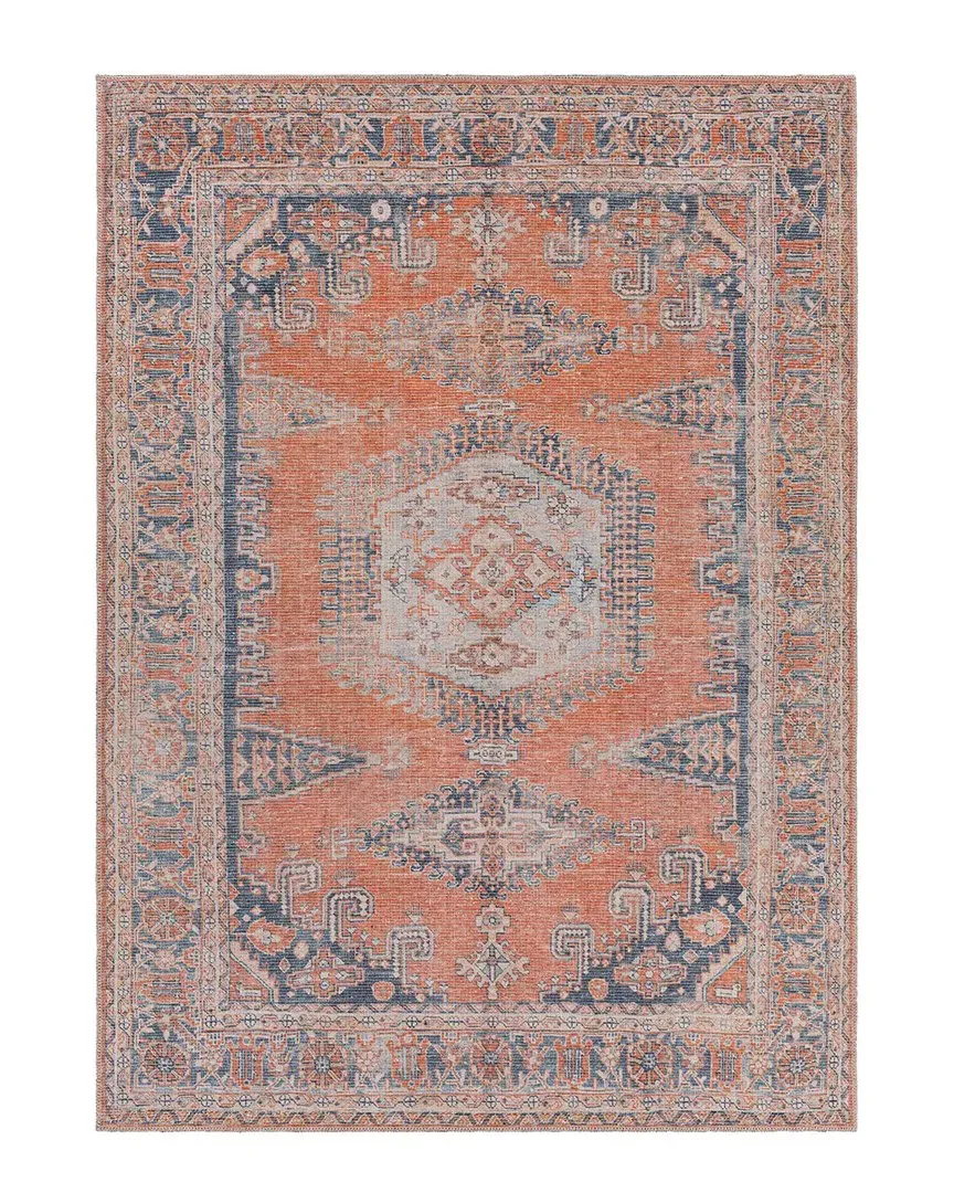 Surya Colin Washable Rug - Orange