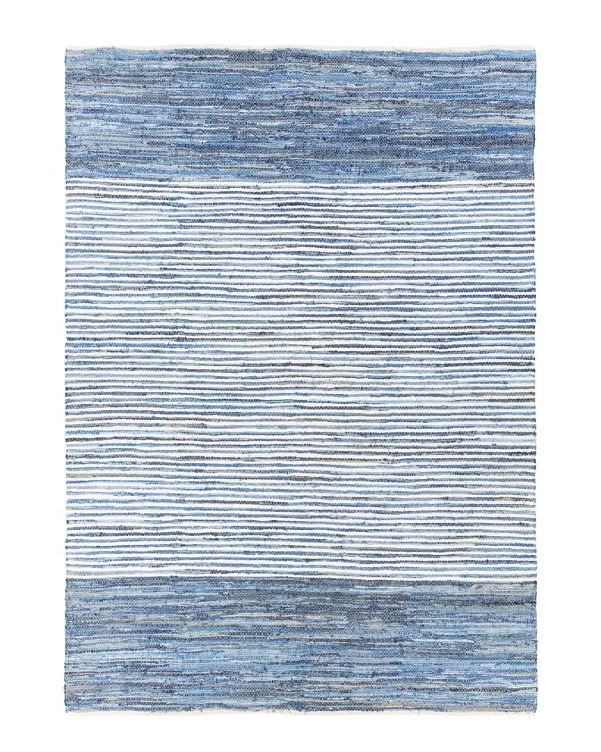 Surya Denim Hand-Loomed Rug - Black Camel, Cotton image