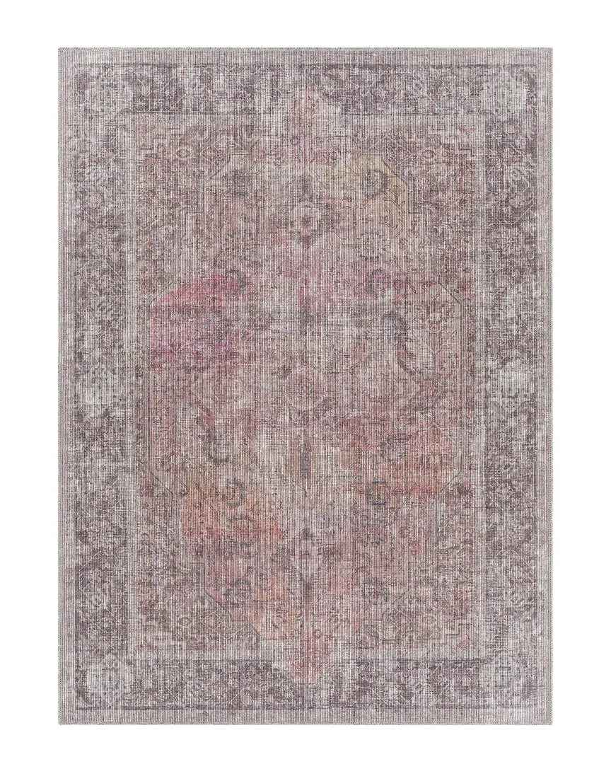 Surya Farrell Washable Rug - Pink