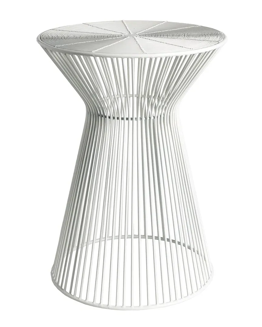 Surya Fife Furniture - White, Metal image