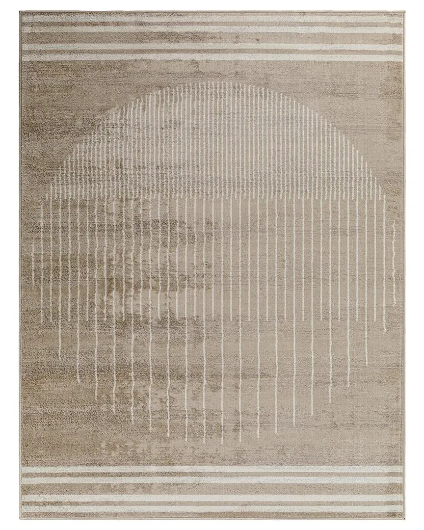 Surya Floransa Rug - Beige, Polypropylene