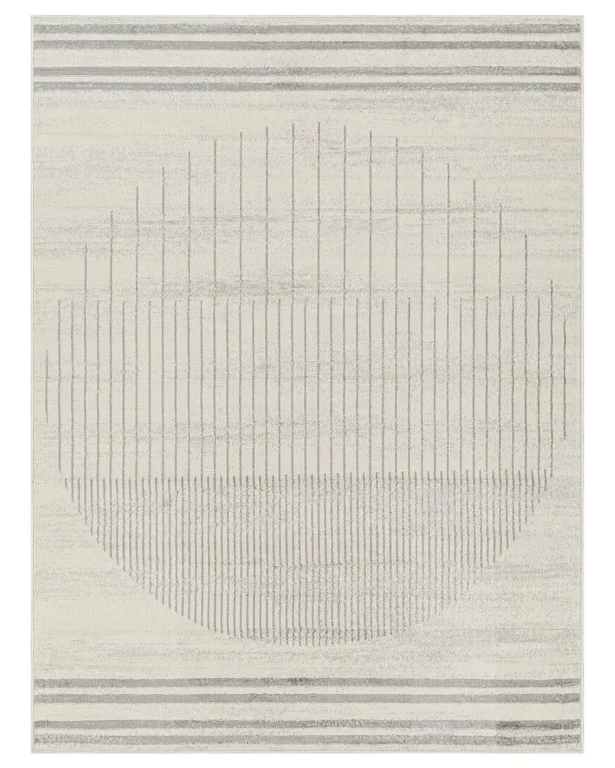 Surya Floransa Rug - Ivory, Polypropylene