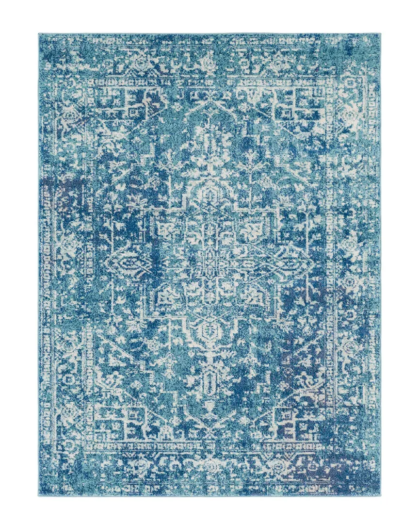 Surya Harput Area Rug - Blue, Polypropylene
