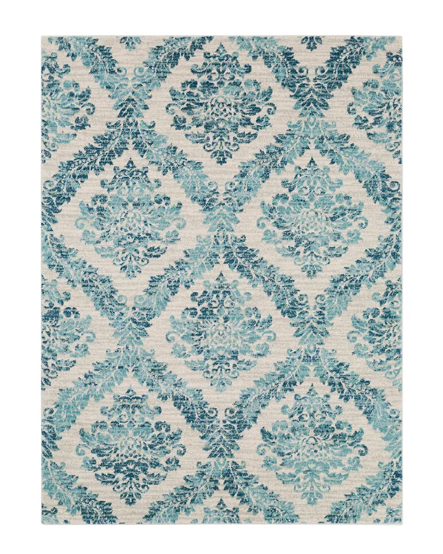 Surya Harput Area Rug - Blue, Polypropylene