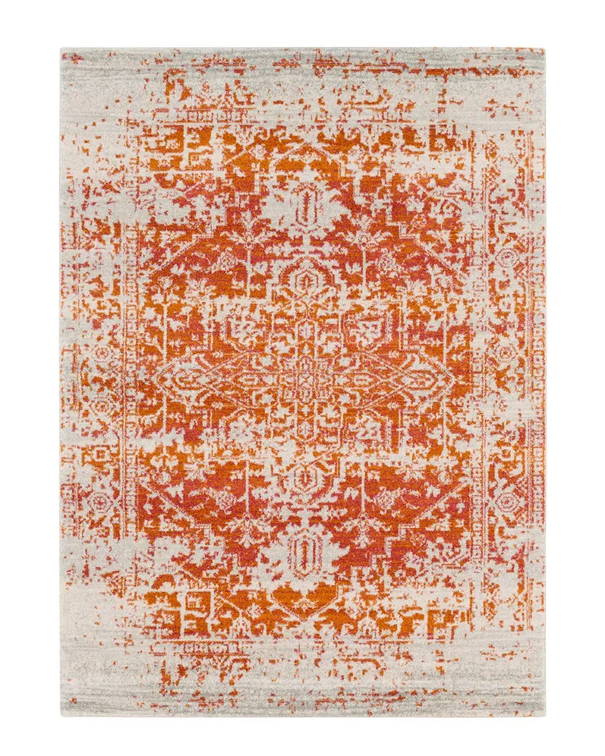 Surya Harput Area Rug - Orange, Polypropylene