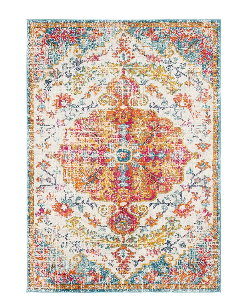 Surya Harput Machine Woven Rug - Garnet, Polypropylene
