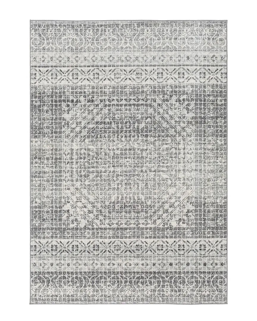 Surya Harput Machine Woven Rug - Light Gray, Polypropylene