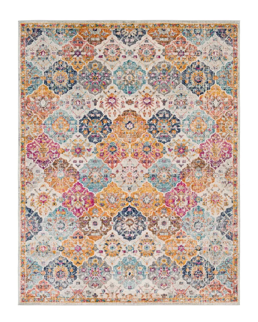 Surya Harput Machine Woven Rug - Orange, Polypropylene