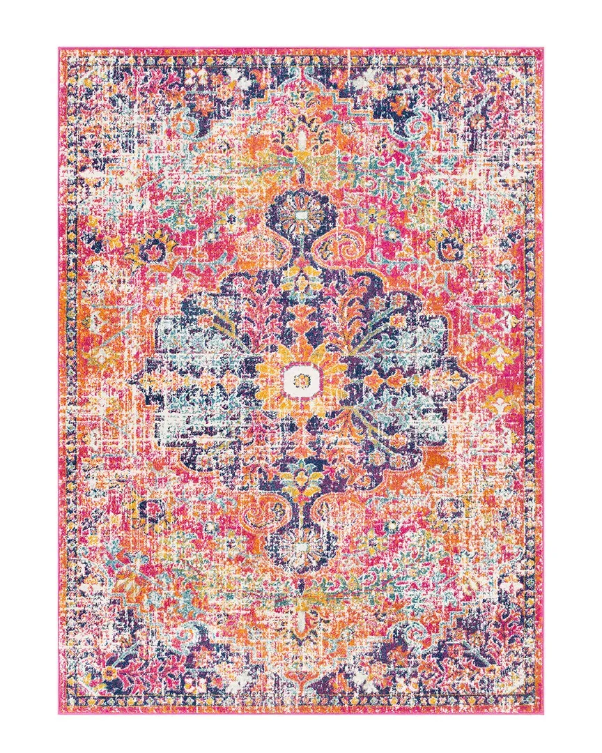 Surya Harput Machine Woven Rug - White, Polypropylene