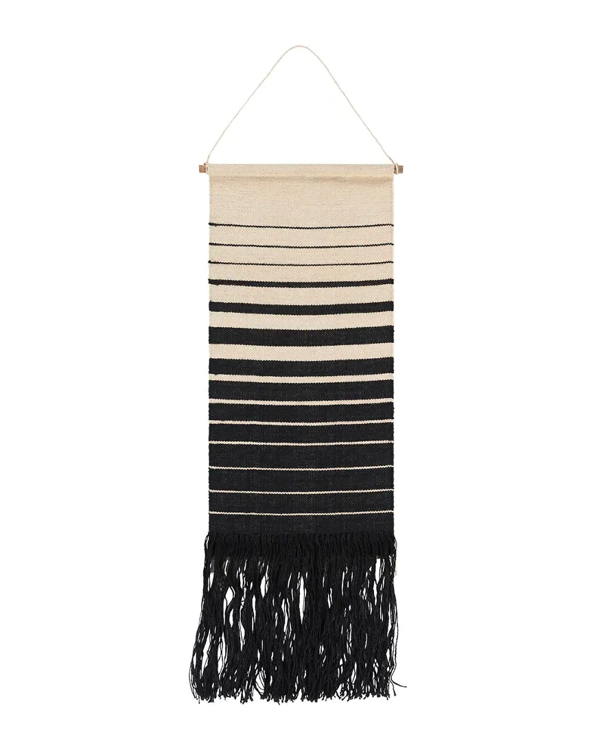 Surya Kamal Wall Decoration - Black, Jute