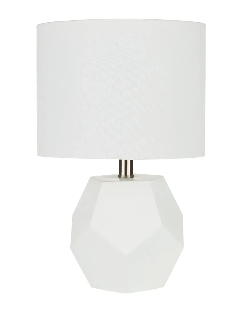 Surya Kelsey Table Lamp - White