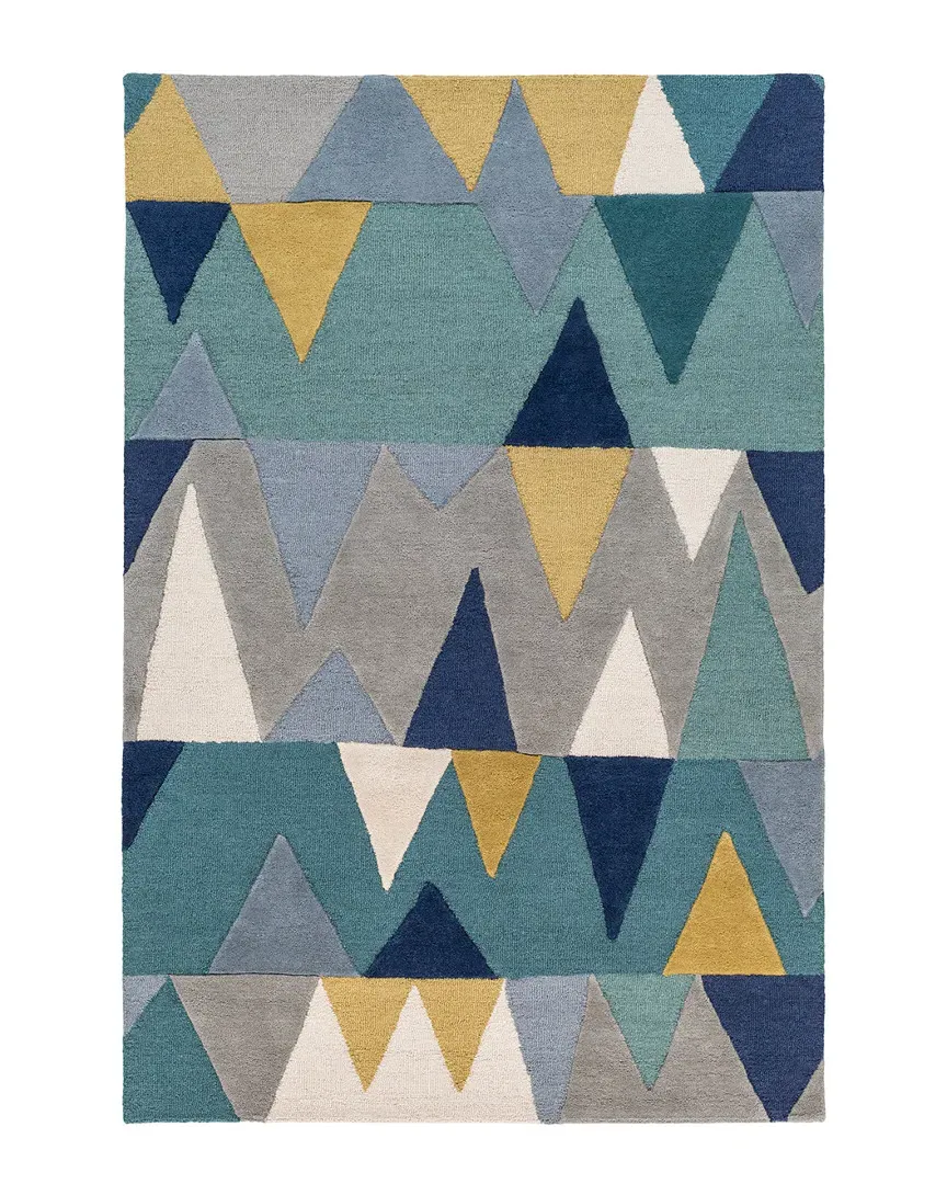Surya Kennedy Hand Tufted Rug - Blue, Wool