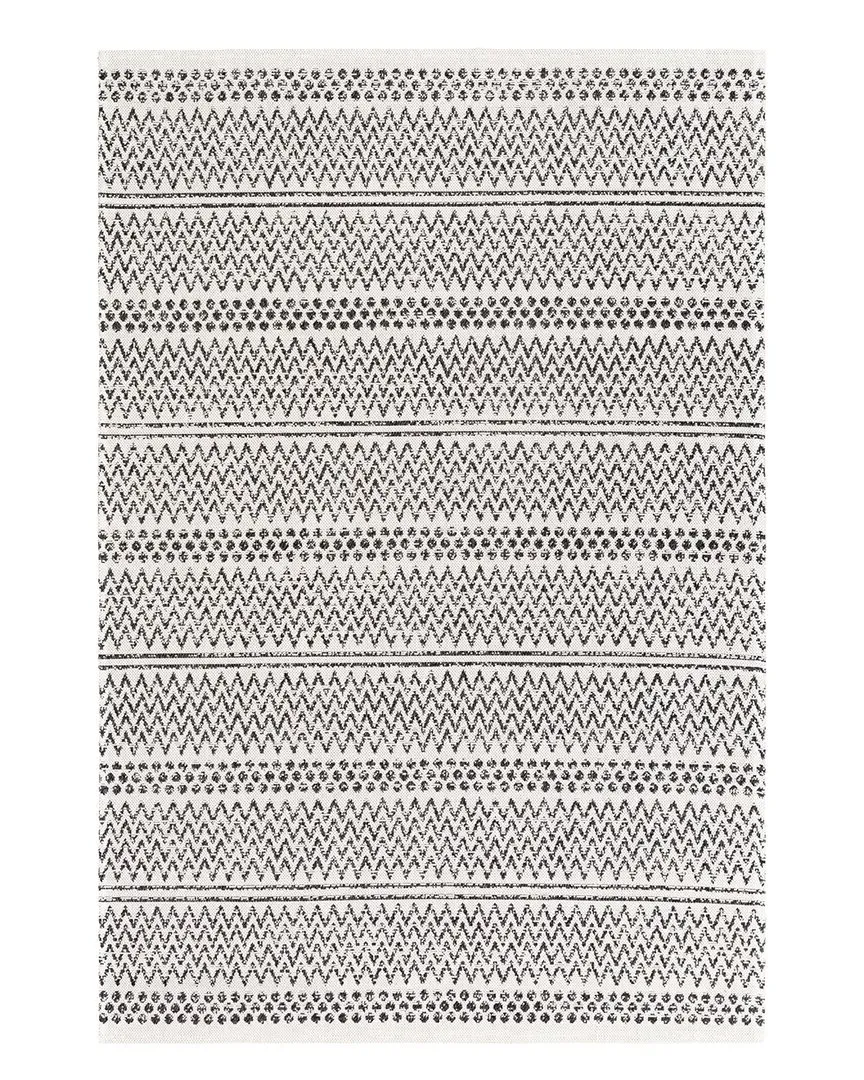 Surya La Casa Global Rug - Black, Cotton image
