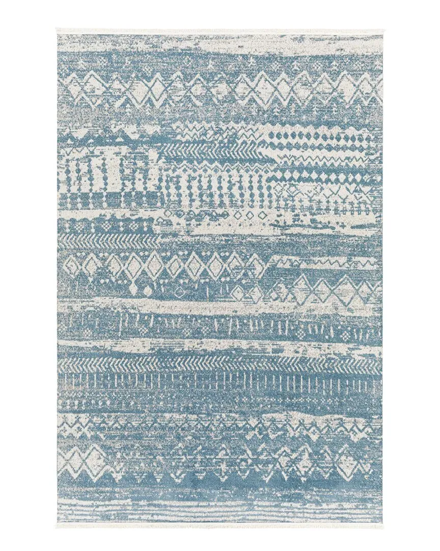 Surya Lavadora Machine-Washable Rug - Blue, Polyester