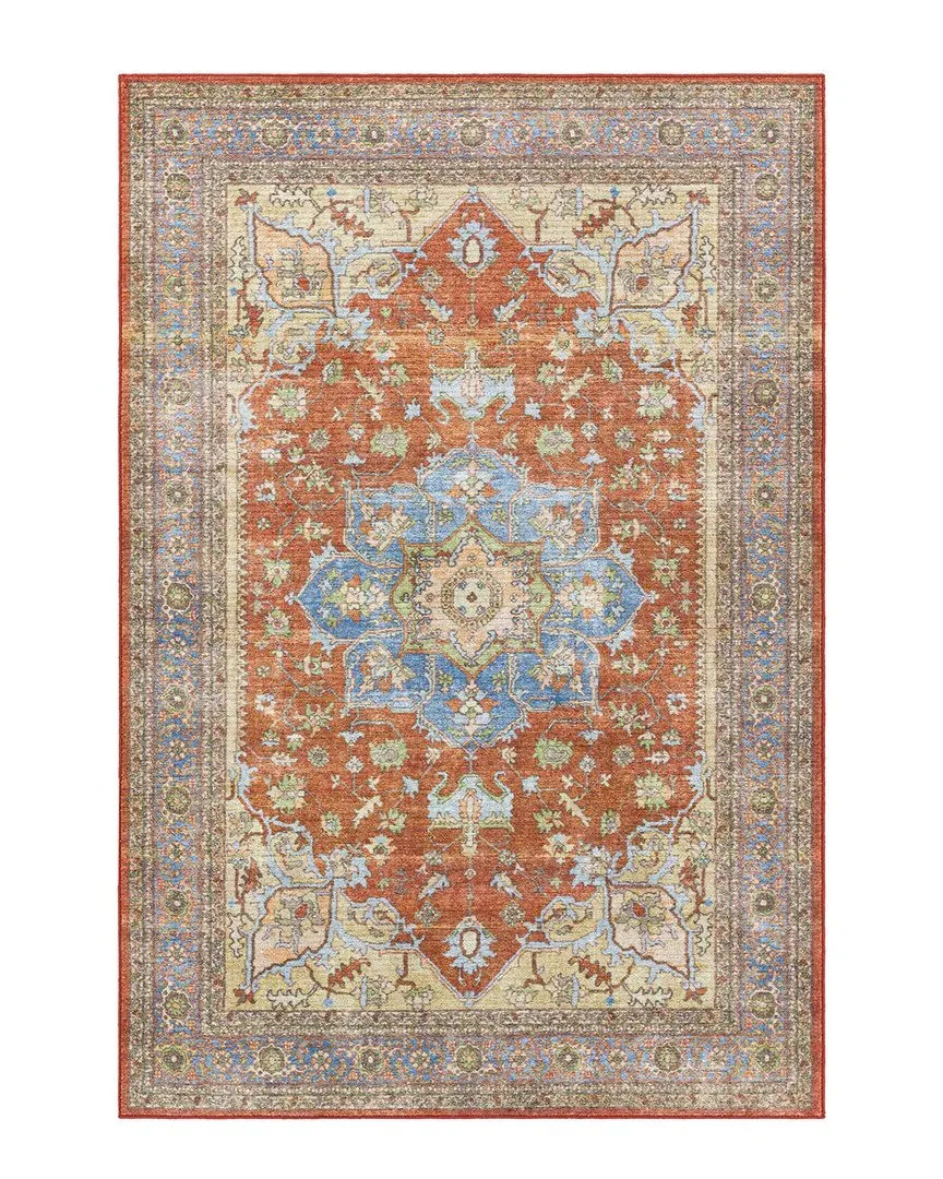 Surya Leicester Washable Rug - Orange image
