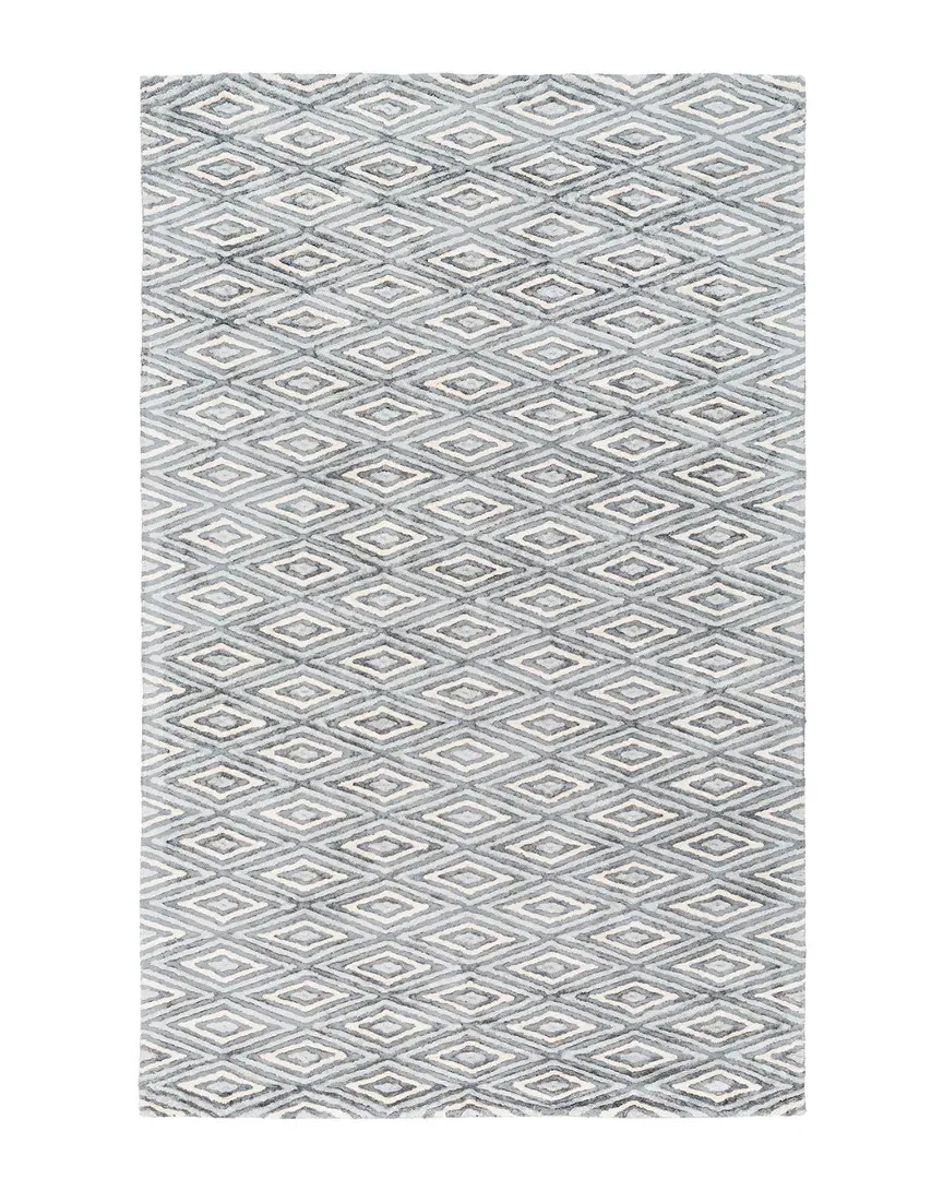 Surya Quartz Hand-Woven Rug - Charcoal, Viscose