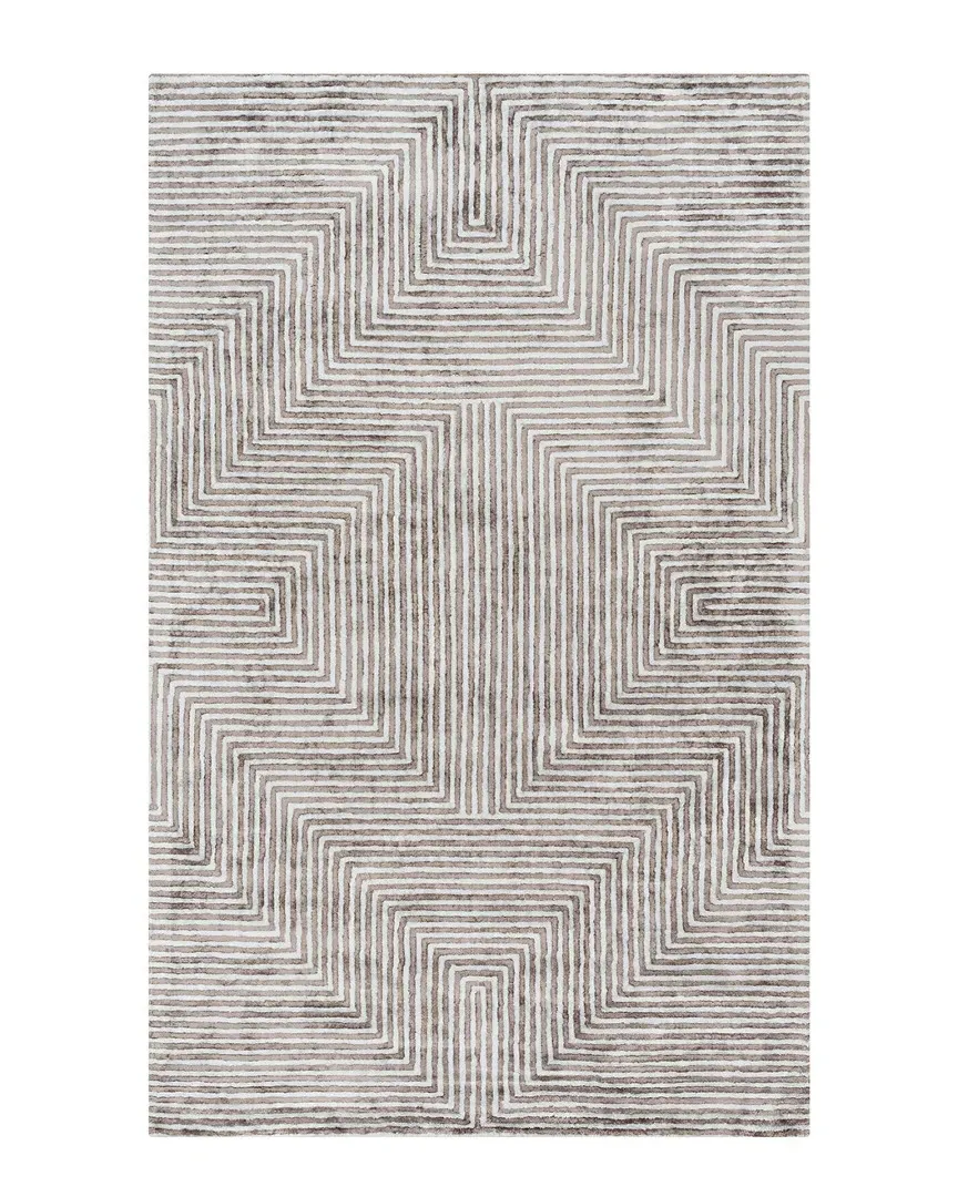 Surya Quartz Hand-Woven Rug - Ice Blue, Viscose