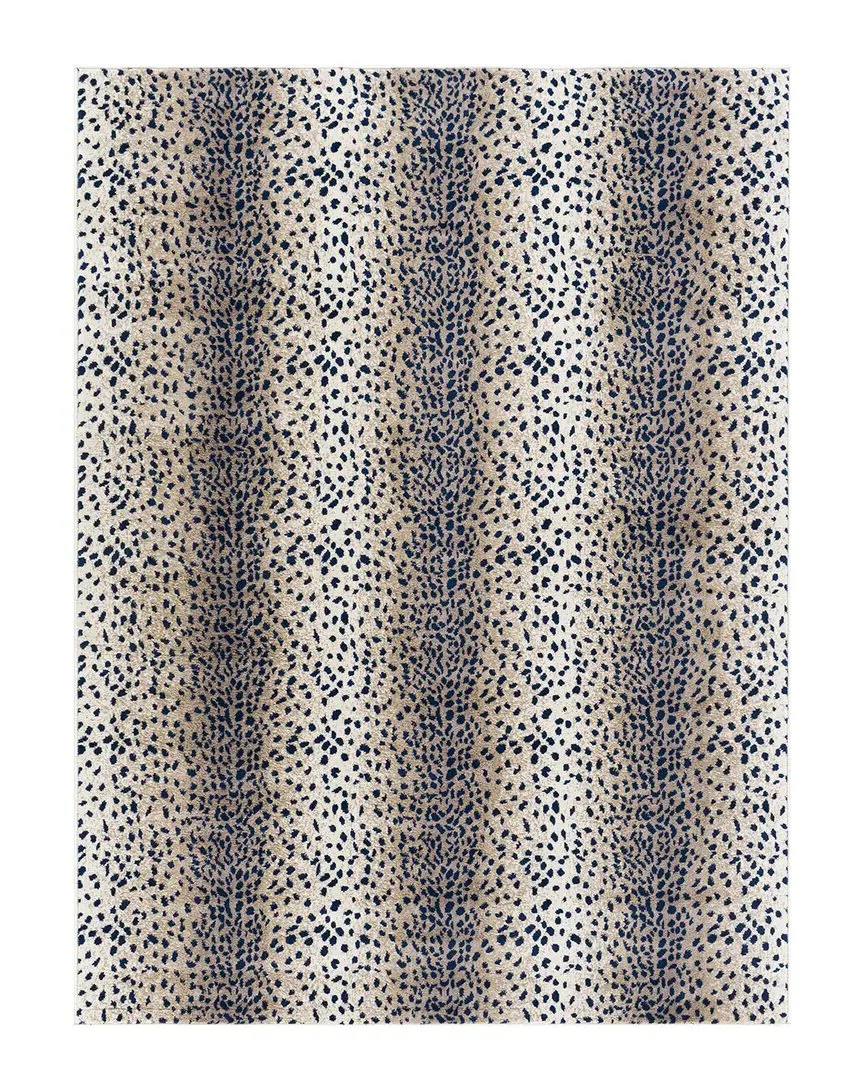 Surya Roma Rug - Navy, Polypropylene