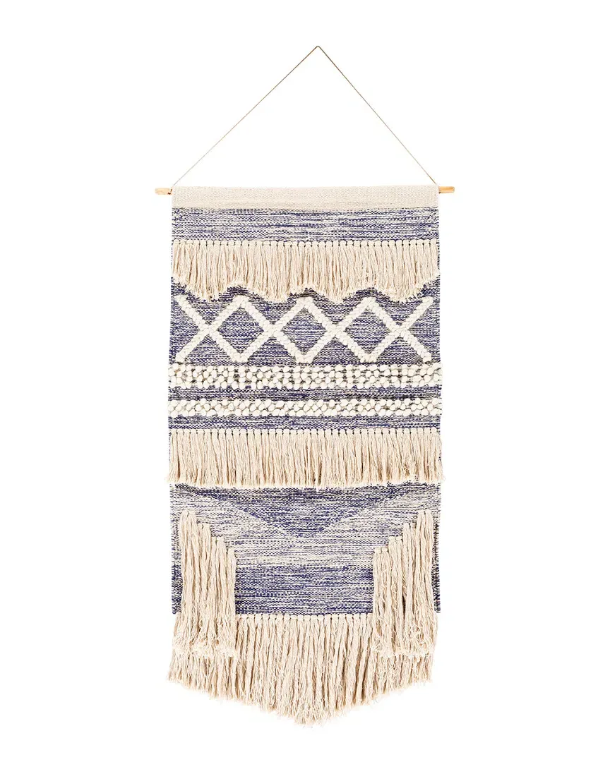 Surya Sedona Wall Decoration - Blue, Cotton