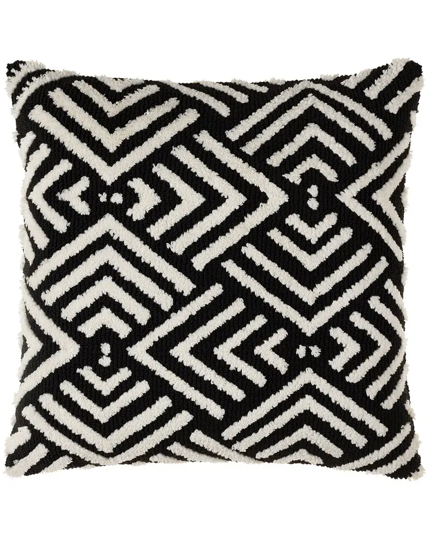 Surya Sheldon Down Pillow - Black, Cotton