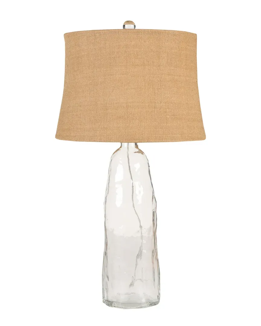 Surya Table Lamp - Clear Glass