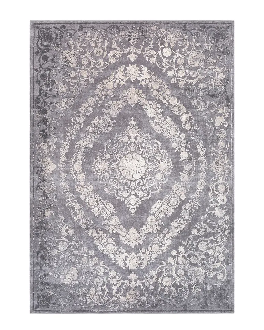 Surya Tibetan Machine Woven Rug - Gray, Polyester