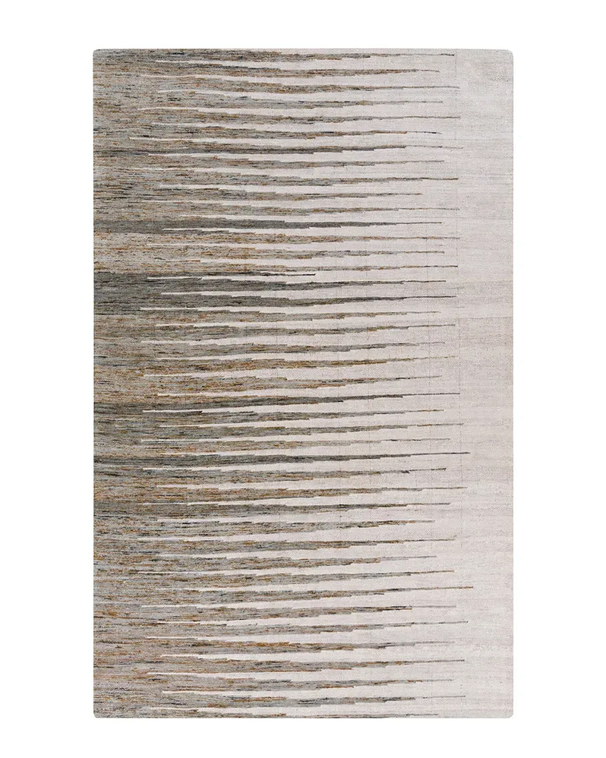 Surya Vibe Hand-Woven Rug - Light Gray, Recycled Silk