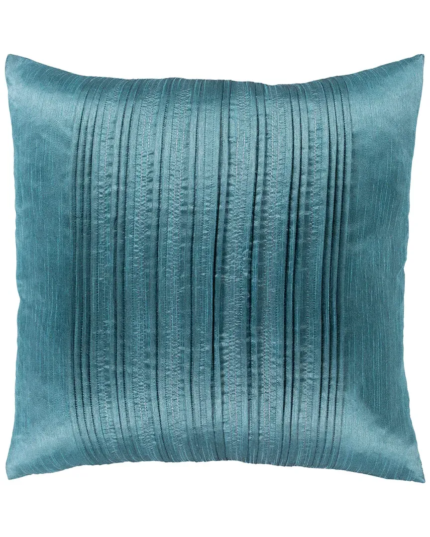 Surya Yasmine Texture Pillow - Silver image