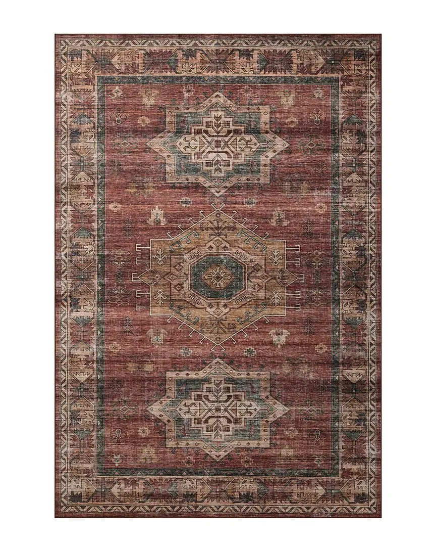 Loloi Anniston Washable Accent Rug - Spice image