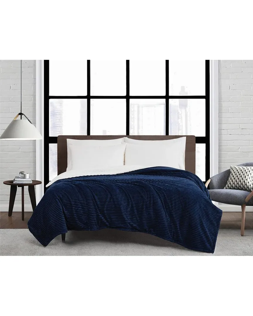 Corduroy Blanket - Blue, Polyester image